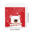 100Pcs Christmas Cellophane Bags Small Clear Holiday Goodies Bags Candy Bags Bear