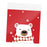 100Pcs Christmas Cellophane Bags Small Clear Holiday Goodies Bags Candy Bags Bear