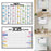 2025 Wall Calendar to Do List Portable Yearly Calendar Important Dates Tasks Style A