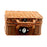 Crofta Imitation Rattan Suitcase Storage Basket for Desk Travelling Household