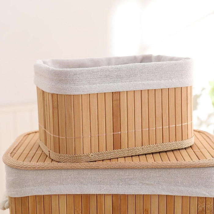 5Pcs Storage Baskets Household Table Baskets for Laundry Room Kitchen Drawer