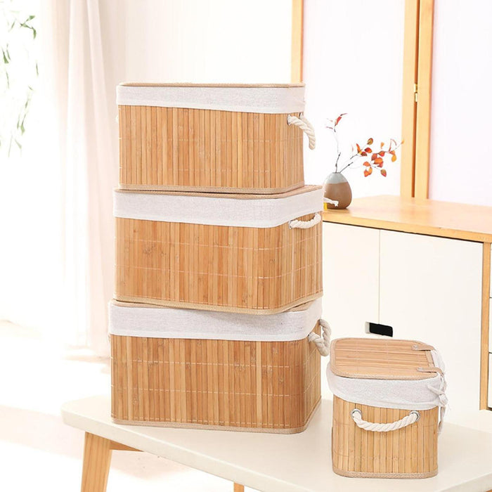 5Pcs Storage Baskets Household Table Baskets for Laundry Room Kitchen Drawer