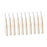 10Pcs Tooth Brushes Tooth Flossing Soft Toothpick for Traveling Women Indoor