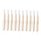 10Pcs Tooth Brushes Tooth Flossing Soft Toothpick for Traveling Women Indoor