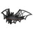 Bat Wall Shelf Gothic Decorative Float Shelf for Home Bedroom Living Room