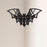 Bat Wall Shelf Gothic Decorative Float Shelf for Home Bedroom Living Room