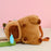 Capybara Backpack Plush Cute Stuffed Animal Bag for Men Shopping Backpacking