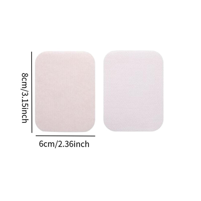 10Pcs Hook and Loop Strips with Adhesive Hook and Loop Tape for Mats Curtain Pink