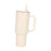 40 oz Tumbler with Handle Coffee Mug for Travel Keeps Hot/Cold Hours Iced Tea Milky White