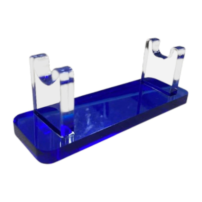 Acrylic Pen Holder Paintbrush Drying Rack for Home Decor Desktop Accessories Blue