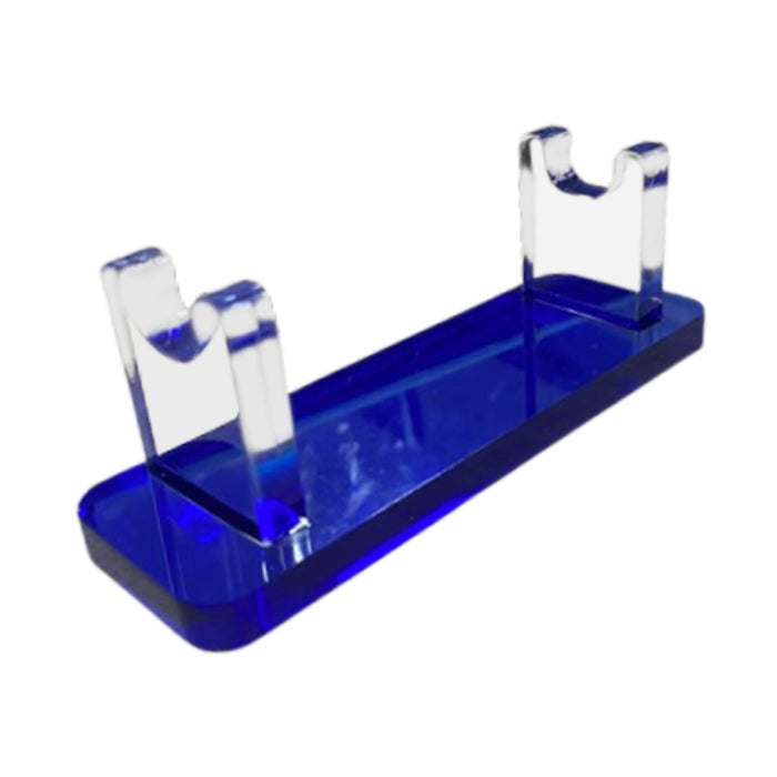 Acrylic Pen Holder Paintbrush Drying Rack for Home Decor Desktop Accessories Blue