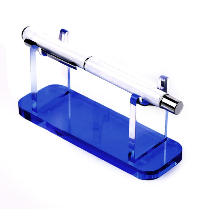 Acrylic Pen Holder Paintbrush Drying Rack for Home Decor Desktop Accessories Blue