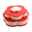 Crofta Rotating Snack Box Candy Serving Containers for Nuts Lunar New Year Tabletop Double Layer