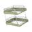 Crofta Desktop Organizer Holder Office Desktop Storage for Living Room Kitchen Dorm Green