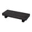 Crofta Wooden Display Tray Flower Pot Riser Soap Dish Holder for Table Kitchen Home Black