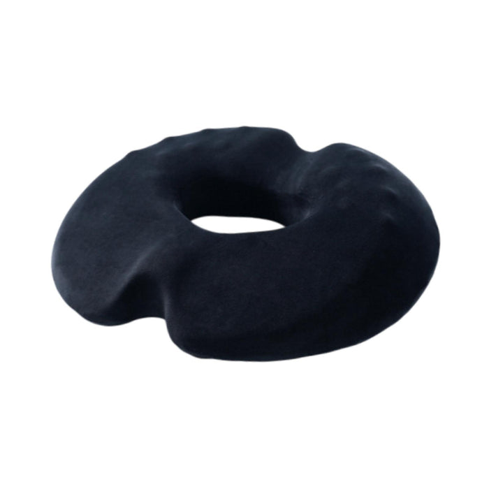 Crofta Donut Pillow Seat Cushion for Long Term Sitting Non Slip for Car Sitting Pad Female Black