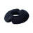 Crofta Donut Pillow Seat Cushion for Long Term Sitting Non Slip for Car Sitting Pad Female Black