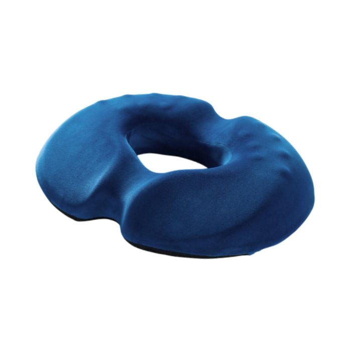 Crofta Donut Pillow Seat Cushion for Long Term Sitting Non Slip for Car Sitting Pad Male Blue