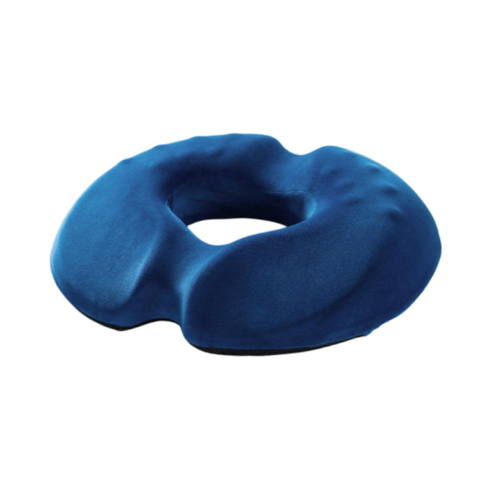 Crofta Donut Pillow Seat Cushion for Long Term Sitting Non Slip for Car Sitting Pad Male Blue