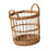 Crofta Wicker Woven Storage Basket for Toys Organizer for Kitchen Farmhouse Nursery Small