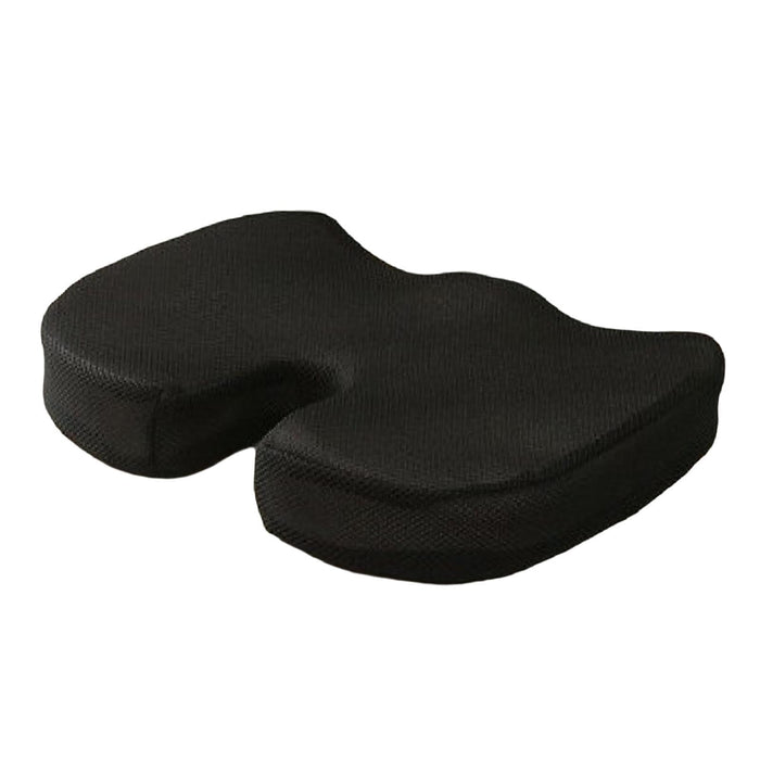 Crofta Seat Cushion Gifts Soft Comfortable Chair Pad for Living Room Office Bedroom Black