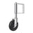 Swivel Door Gate Caster Heavy Duty Hard Rubber Gate Wheel Suspension 4 in