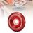 Wood Grinding Wheel Durable Woodworking Tool Sanding Disc for Ceramics Glass Red