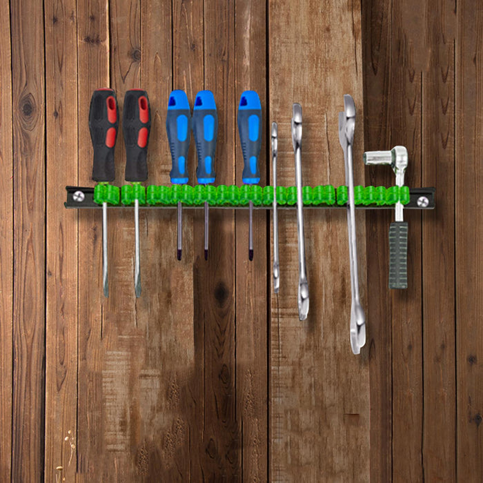 Wrench Screwdriver Tools Organizer Rack Home Organization Tools Storage Rack Green