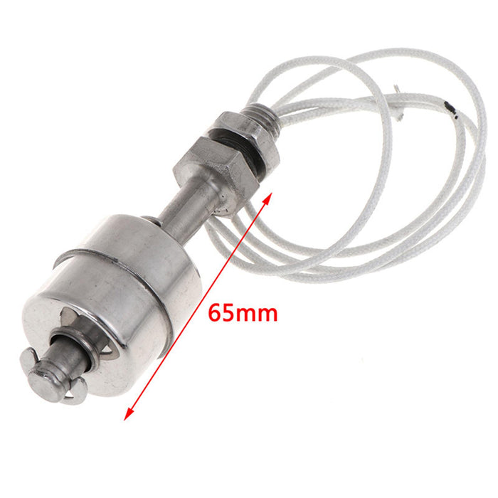 Stainless Steel Float Switch High Performance Tank Liquid Water Level Sensor 65mm