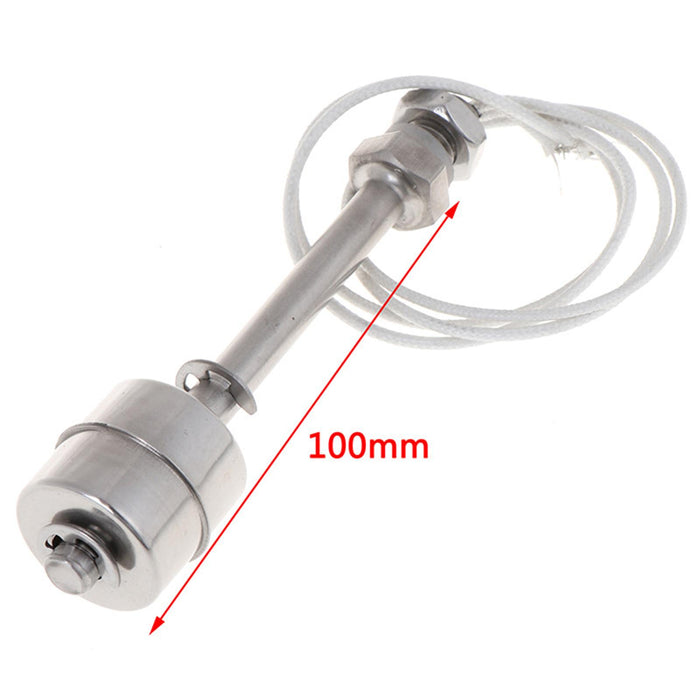 Stainless Steel Float Switch High Performance Tank Liquid Water Level Sensor 100mm