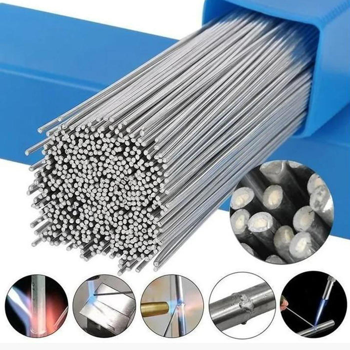 10Pcs Welding Rod Durable for Air Conditioners Metal Welding Stainless Steel 1.6mm