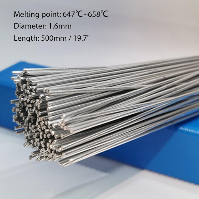 10Pcs Welding Rod Durable for Air Conditioners Metal Welding Stainless Steel 1.6mm