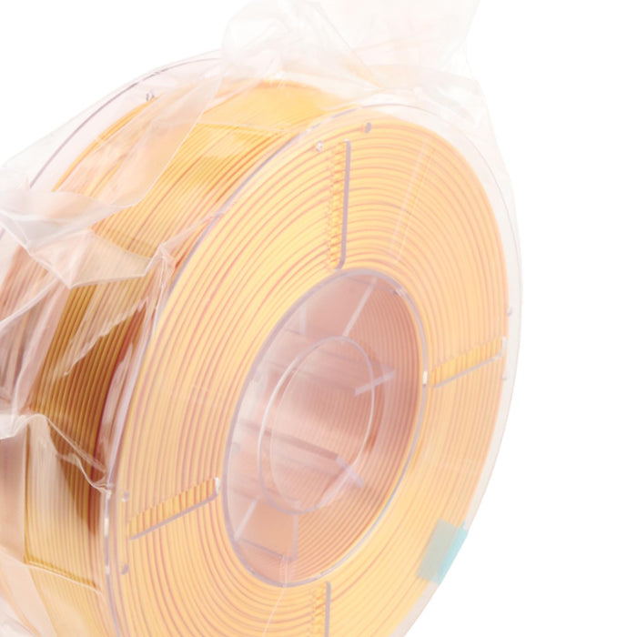 3D Printing Pla Filament Easy Use 1.75mm dimensional Accuracy High Precision Gold and Red