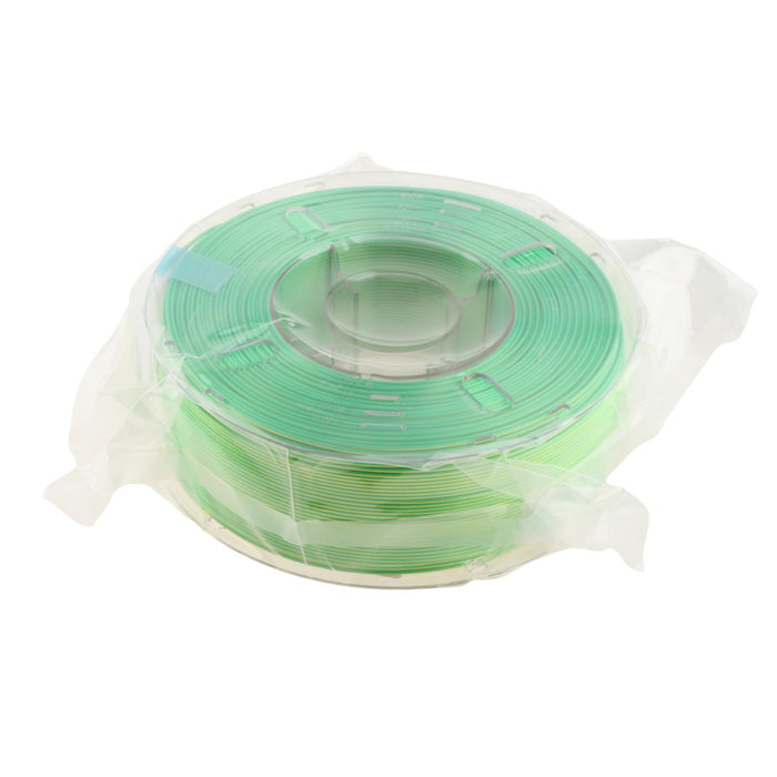 3D Printing Pla Filament Easy Use 1.75mm dimensional Accuracy High Precision Yellow and Green