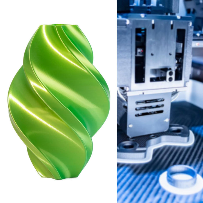 3D Printing Pla Filament Easy Use 1.75mm dimensional Accuracy High Precision Yellow and Green