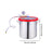 Vacuum Degassing Chamber 5 Gallon Vacuum Pot for Degassing Epoxies Silicones