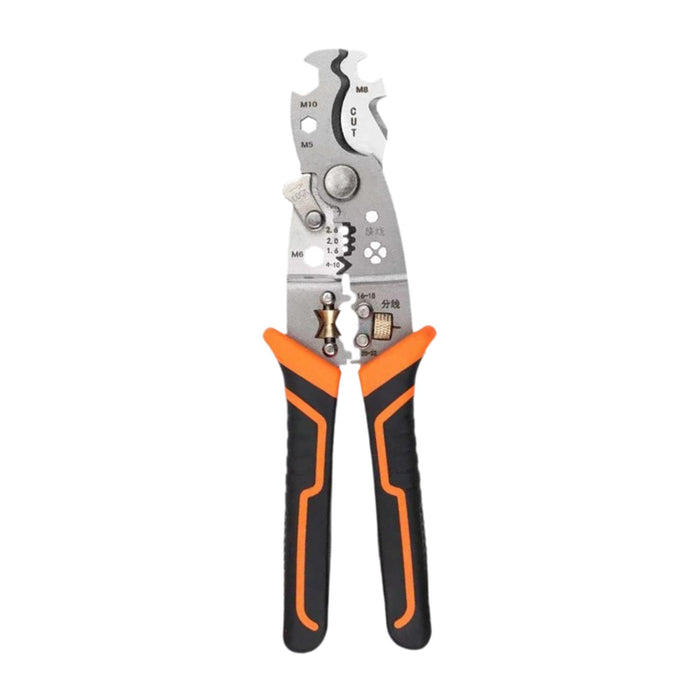 Wire Stripper Crimper Plier Multipurpose Hand Tool Peeling Steel Wire Cutter