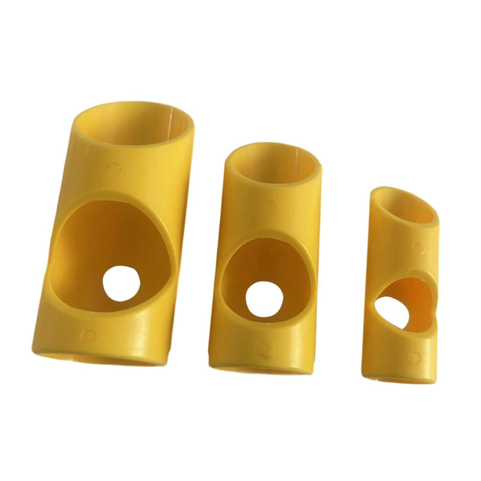 3Pcs Pipe Wrap Insulation Foam Cutting Tool Slicing Tools Lightweight Yellow