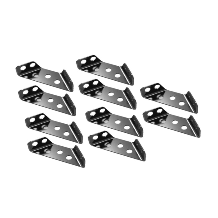 10 Pieces Triangle Corner Brace Triangular Bracket for Furniture Chairs Desk No Screws