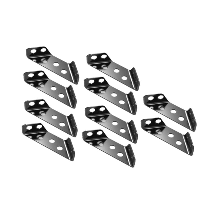 10 Pieces Triangle Corner Brace Triangular Bracket for Furniture Chairs Desk No Screws