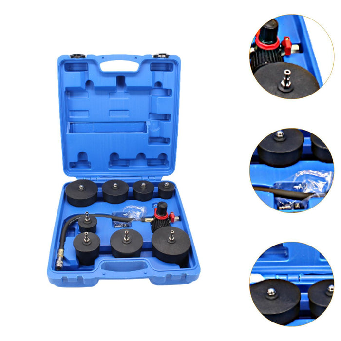 Turbo System Leakage Tester Kit with Storage Box Turbo Boost Leak Tester Set