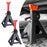 2x Jack Stands with Large Foot Base Carbon Steel Accessories Fittings Sturdy