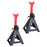 2x Jack Stands with Large Foot Base Carbon Steel Accessories Fittings Sturdy