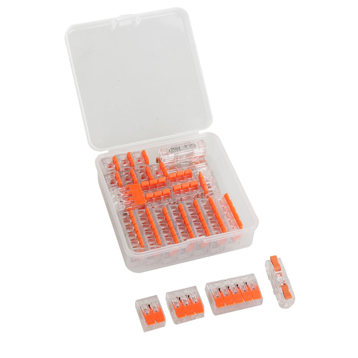 28 Pieces Compact Splicing Connector Assortment Premium with Case Lever Nuts