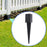 2Pcs Fence Post Anchor Ground Spikes Metal Post Stake for Porch Mailbox Fence