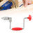 Swing Bit Brace Wood Plastic Acrylic Punching Professional Manual Hand Drill Red