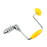 Swing Bit Brace Wood Plastic Acrylic Punching Professional Manual Hand Drill Yellow