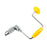 Swing Bit Brace Wood Plastic Acrylic Punching Professional Manual Hand Drill Yellow