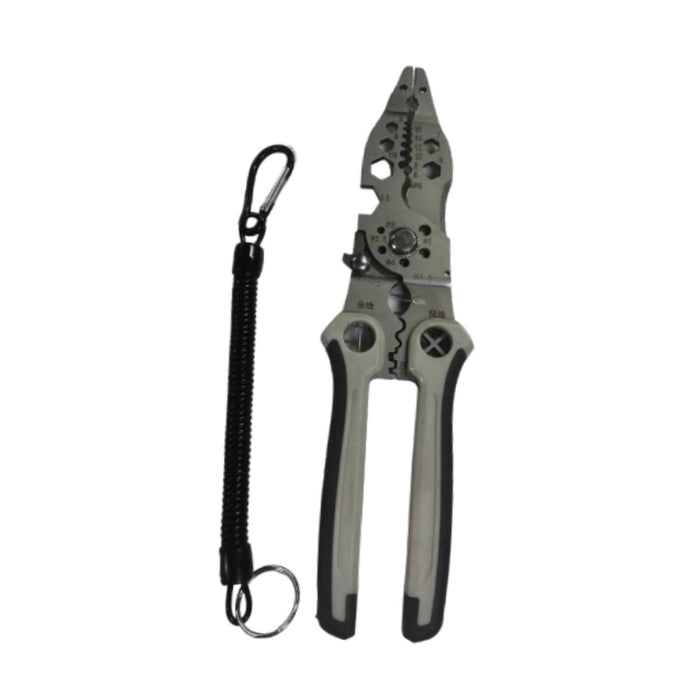 Wire Stripper Tool Electricians Multifunctional Wiring Tool Wire Pliers Tool With Pull Cord