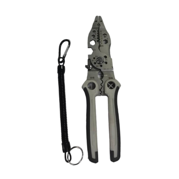 Wire Stripper Tool Electricians Multifunctional Wiring Tool Wire Pliers Tool With Pull Cord